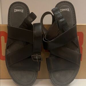 Camper Women's Black Sandals